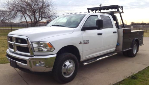 LED Lights Mounted on Truck